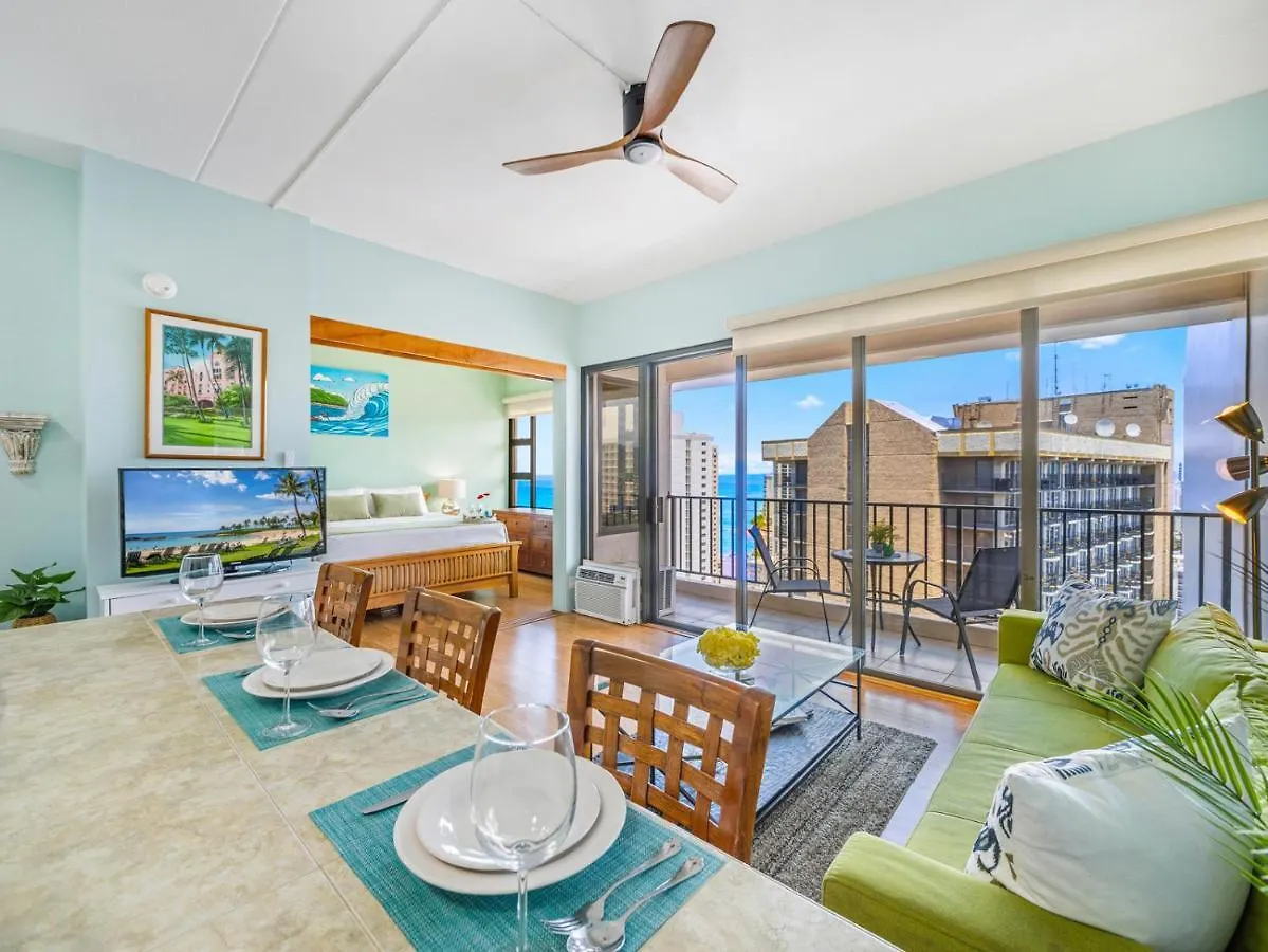 Penthouse With Fabulous Ocean View Near Waikiki Beach Honolulu Verenigde Staten