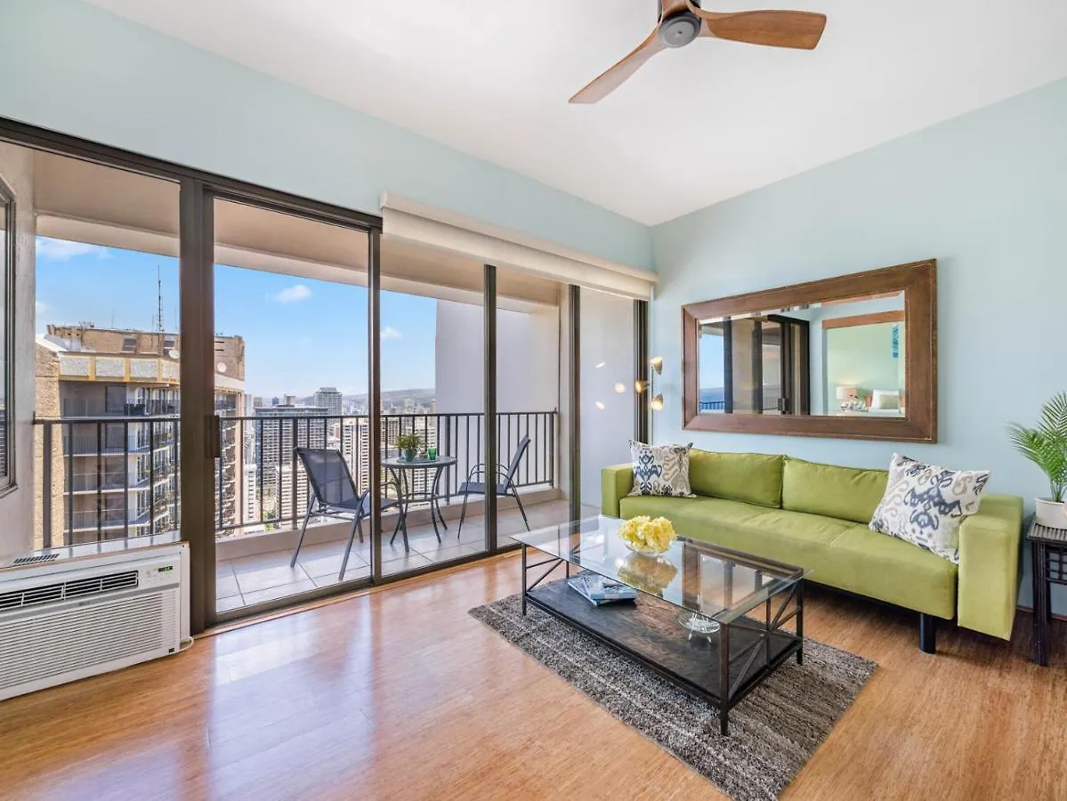 Penthouse With Fabulous Ocean View Near Waikiki Beach Honolulu 0*,  Verenigde Staten