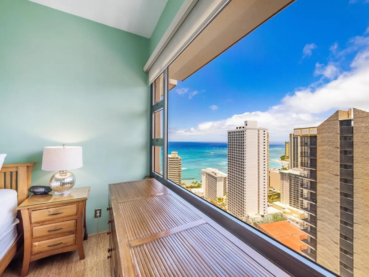 Penthouse With Fabulous Ocean View Near Waikiki Beach Honolulu Appartement